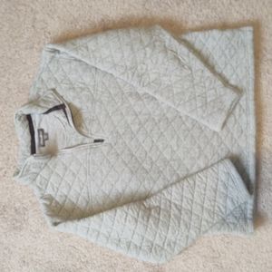 Eddie Bauer Quarter zip thermal long sleeve, size M